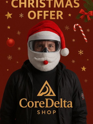 Santa Helmet Cover καινούργιο για κράνη, χριστουγεννιάτικο αξεσουάρ