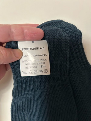 Wool Airforce Gloves large new