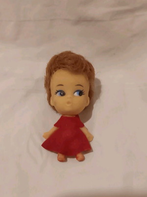 Little Kiddle doll used with stain on cheek