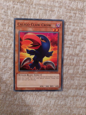 Yu-Gi-Oh Caligo Claw Crow like new