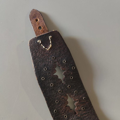 Replay vintage leather boho bracelet cuff like new, brown