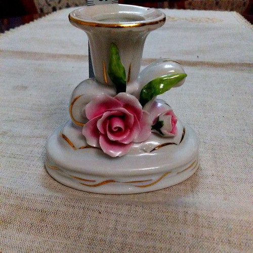 Orben Knabe & Co. porcelain candlestick (Germany) 1910 - 1939