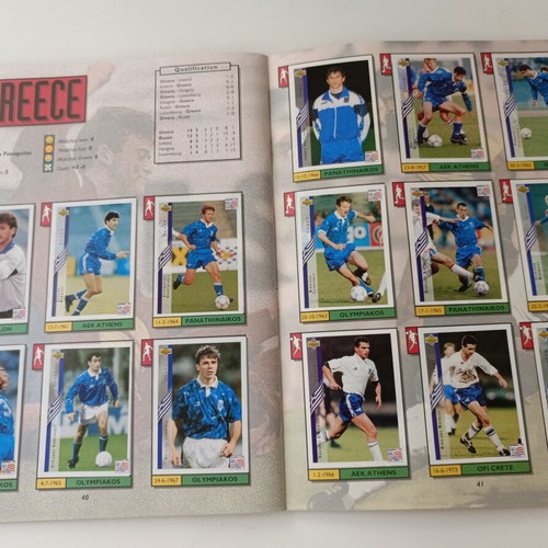 Upper Deck Collector's Choice FIFA World Cup USA '94 complete sticker album