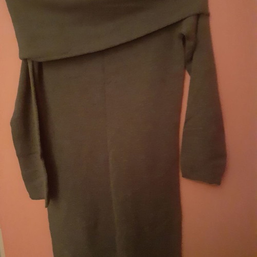 Kontatto short fitted dress brown, one size