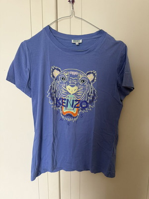 Kenzo short-sleeve t-shirt like new, size S, blue and purple