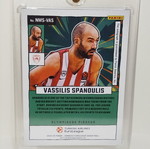 Donruss Euroleague NET Marvels 2024-25 Blue Laser signed card Vassilis Spanoulis