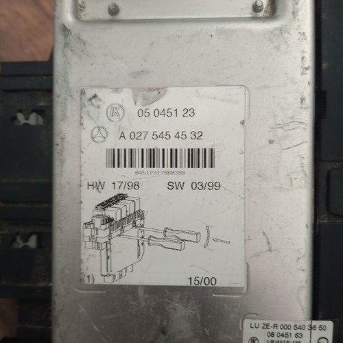 Fuse box SAM A0275454532 used for Mercedes-Benz S-Class sedan W220
