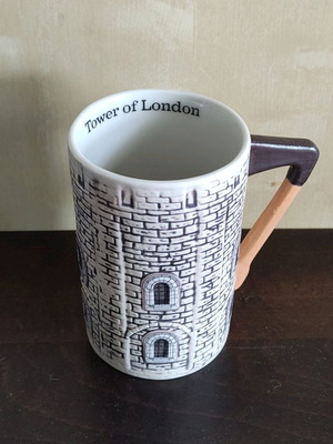 Tower of London mug like new with axe handle