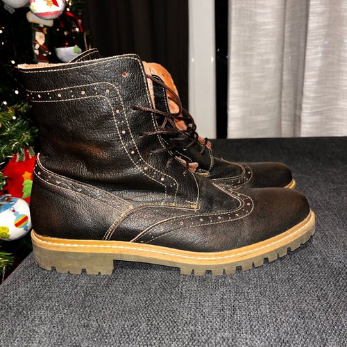 Men's boots like new brown, size 44.5-45