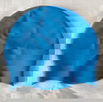  Παιδικό σκουφάκι κολύμβησης Adidas ''Shark'', σιλικόνης, μπλε χρώματος