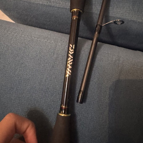 Daiwa fishing rod used, 2.25m, 2-8g