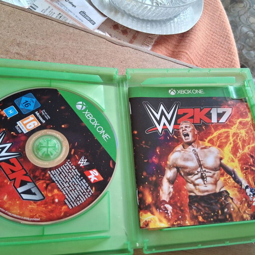 WWE 2K17 Xbox One game like new with manual