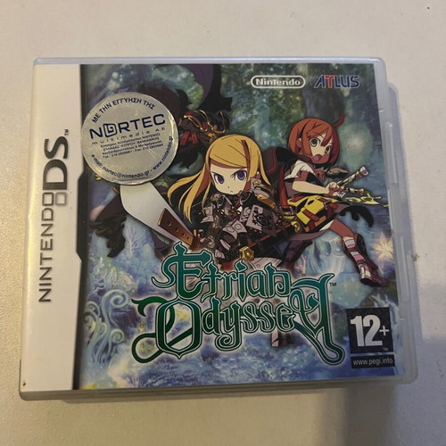 Nintendo DS Etrian Odyssey CIB like new with Greek manual