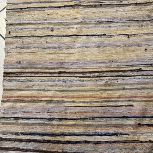 Rug used 270x68 cm with two holes