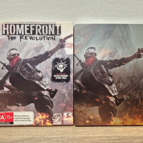 Homefront The Revolution Steel Case σε άριστη κατάσταση