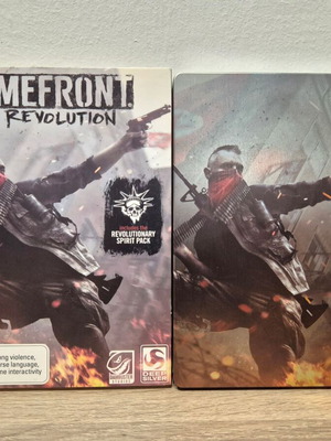 Homefront The Revolution Steel Case σε άριστη κατάσταση