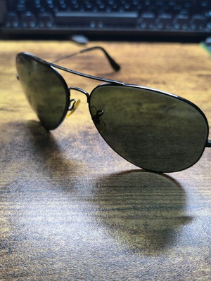 Γυαλιά Ray Ban ανδρικά μέγεθος XL σαν καινούργια, μαύρα