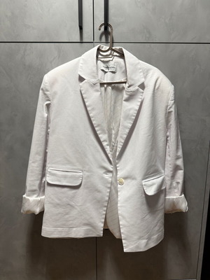 Vassia Kostara Limited Edition White Jacket like new, size L