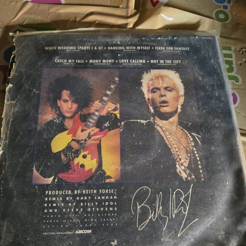 Idol vinyl record used