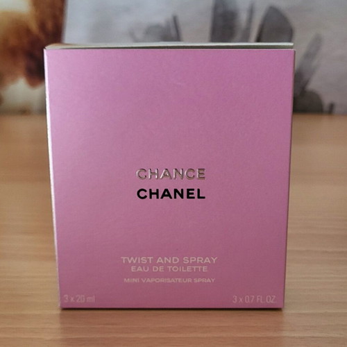 Chanel Chance Twist and Spray travel perfume like new, 3x20ml