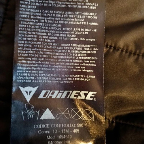 Dainese D-Dry motorcycle jacket like new, winter