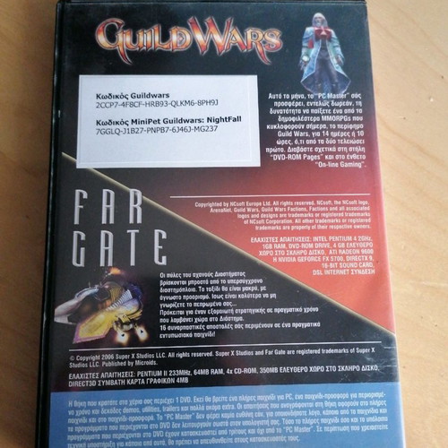 Far Gate PC simulation game new with Guild Wars code