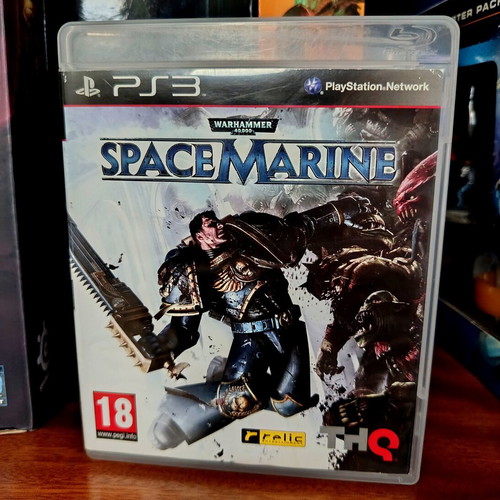 Warhammer 40.000 Space Marine PS3 game like new, English version