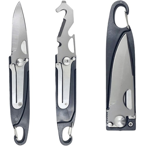 Multitool pocket knife new with 6.3 cm stainless steel blade