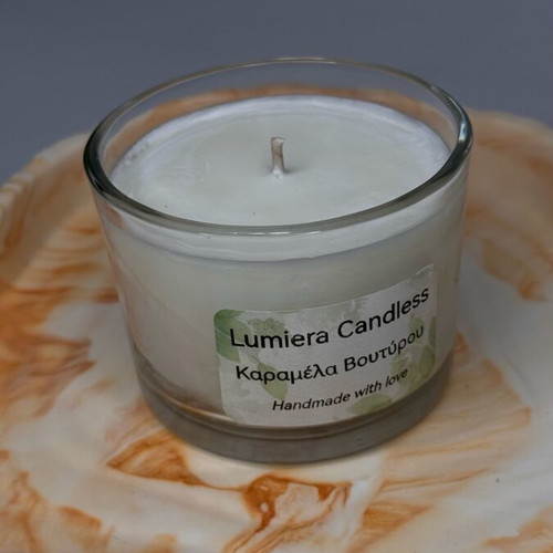 Butterscotch Candle handmade new with sweet fragrance