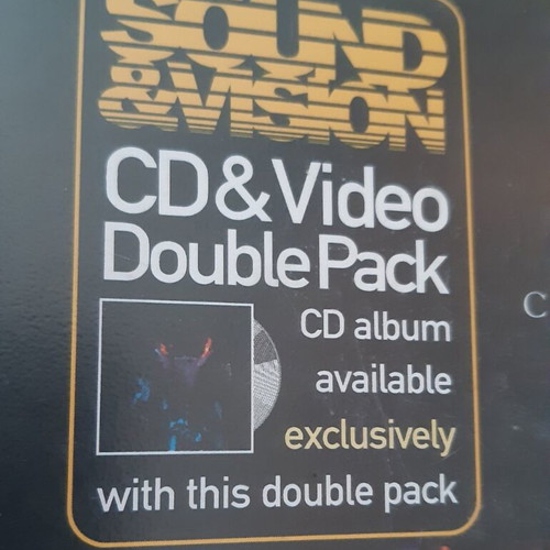 Black Sabbath Cross Purposes Live box set like new with VHS and CD