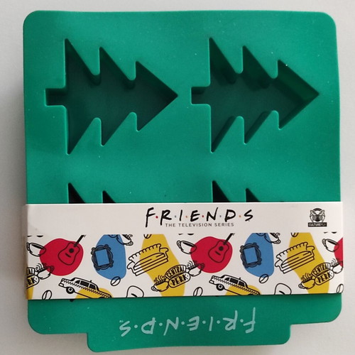 Friends Silicone Mold Christmas Tree Shape new