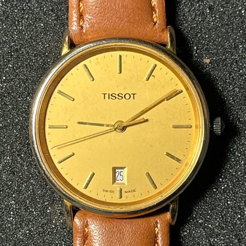 tissot gold dress watch Rachel Allan 40575 - Short Metallic Jacquard A-line Dress main image 0