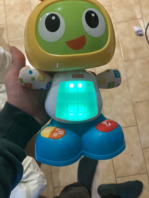 FisherPrice toy used with sound, movement and lights