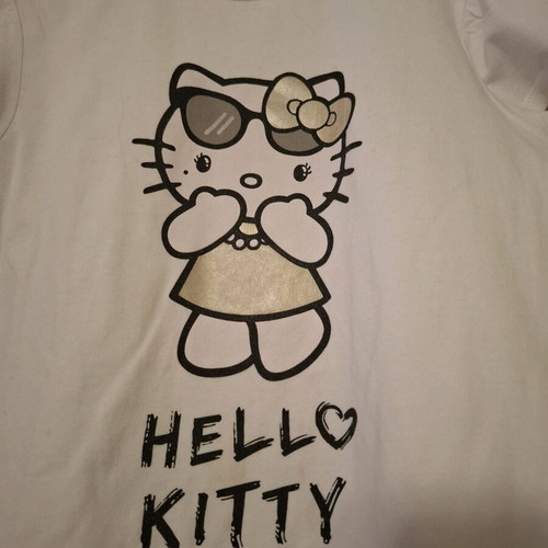 Zara Kids girls' t-shirt with Hello Kitty print, 152 cm, like new