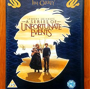 Lemony Snicket's A series of unfortunate events 2 disc dvd