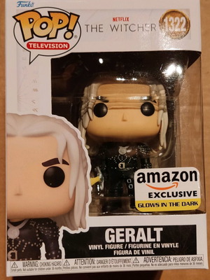 Funko Pop! The Witcher Geralt #1322 new Amazon exclusive