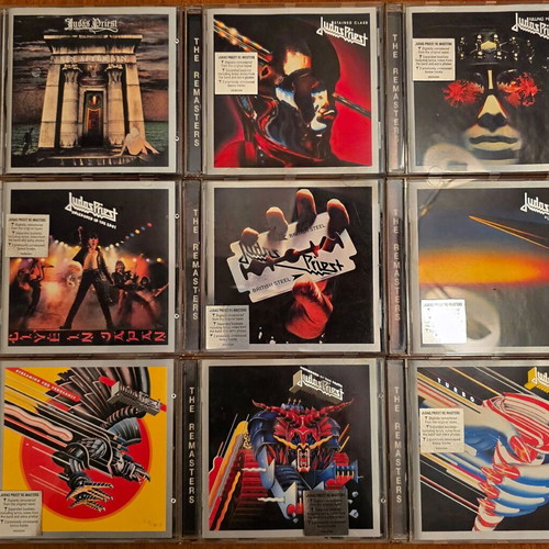 Judas Priest The Remasters 12 CD set near mint, metal