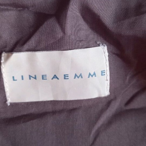 Lineaemme trench coat like new, waterproof windbreaker, blue-gray