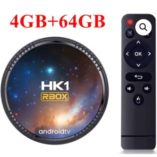 HK1 RBOX W2T TV Box Android 11.0 4GB 64GB Dual WiFi 4K UHD