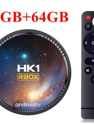 HK1 RBOX W2T TV Box Android 11.0 4GB 64GB Dual WiFi 4K UHD