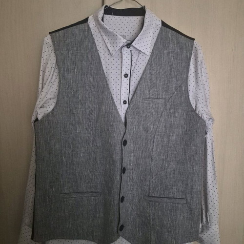 Energetics Teen Vest like new, grey, smart casual 16y/176 cm