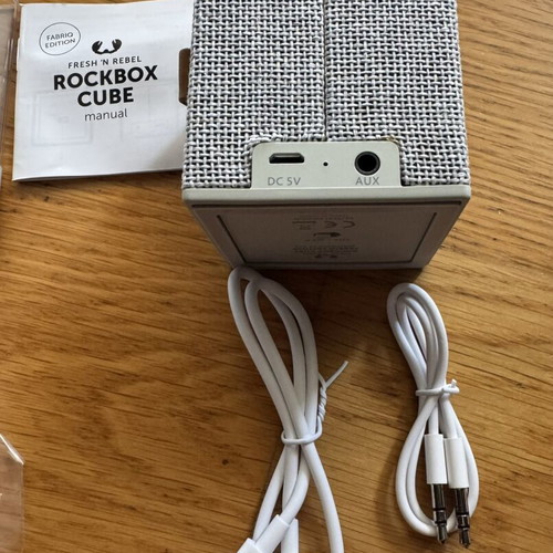 Fresh ’n Rebel Rockbox Cube Bluetooth Speaker new with box