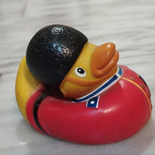 Royal Guardsman Rubber Duck from Yarto like new
