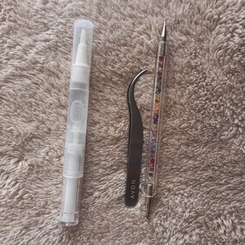 Various nail products like new