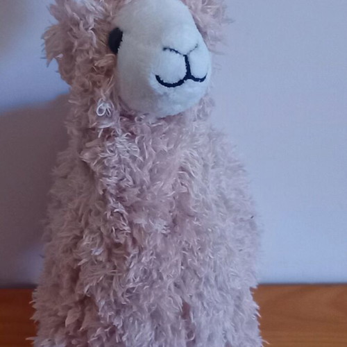 Llama plush toy for children, cuddles or room decoration