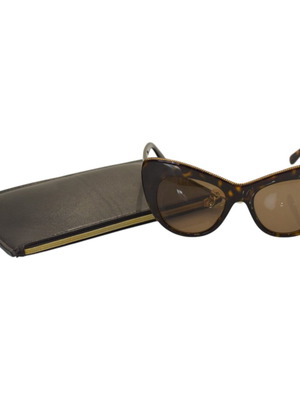 Stella McCartney SC0006S γυαλιά ηλίου Cat Eye μεταχειρισμένα πολύ καλή κατάσταση καφέ Havana