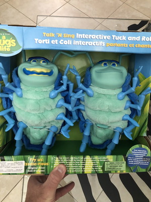 Tuck and Roll A Bug’s Life διαδραστικές φιγούρες Talk n Sing καινούργιες