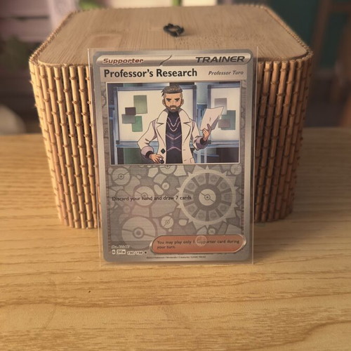 Professor’s Research Pokemon card in excellent condition