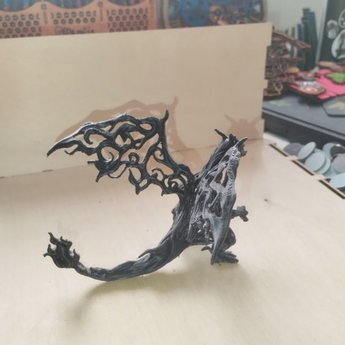 3D printed Charizard figure, 10cm