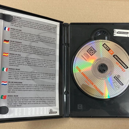 PC Total Annihilation Kingdoms used in very good condition